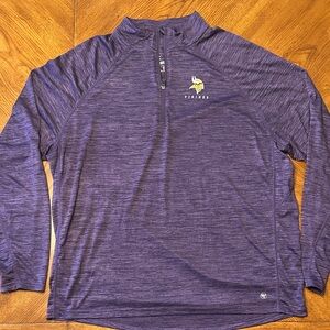 47 Heathered Purple Quarter-Zip Pullover